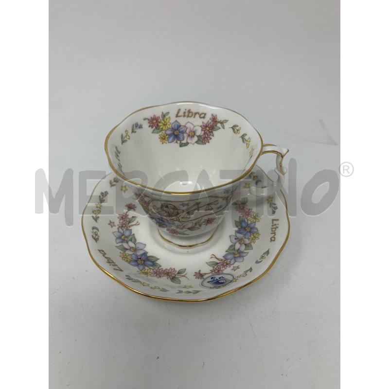 TAZZA ROYAL ALBERT SEGNI ZODIACALI BILANCIA | Mercatino dell'Usato Roma re di roma 2