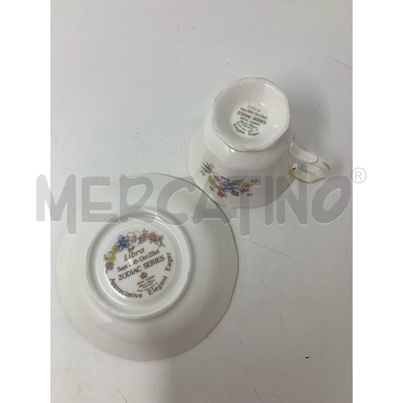 TAZZA ROYAL ALBERT SEGNI ZODIACALI BILANCIA | Mercatino dell'Usato Roma re di roma 4
