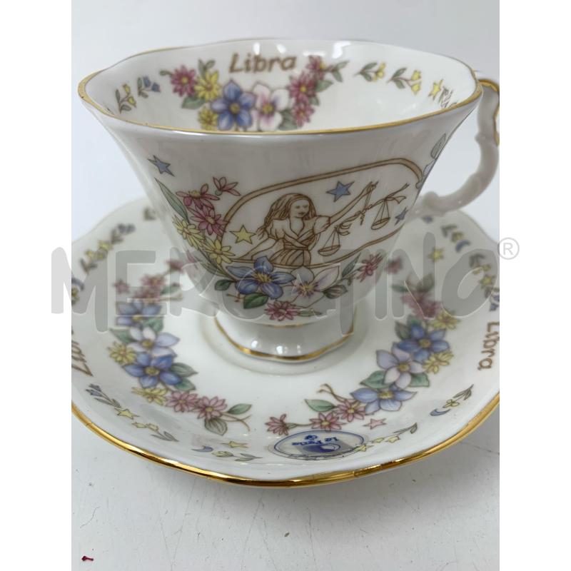 TAZZA ROYAL ALBERT SEGNI ZODIACALI BILANCIA | Mercatino dell'Usato Roma re di roma 5
