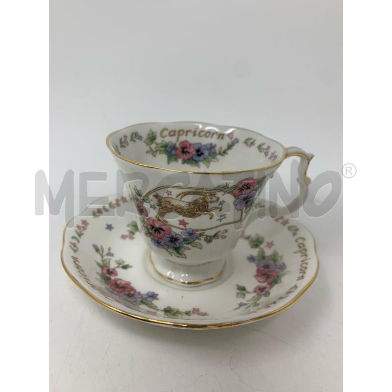 TAZZA ROYAL ALBERT SEGNI ZODIACALI CAPRICORNO | Mercatino dell'Usato Roma re di roma 1