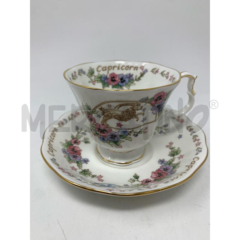 TAZZA ROYAL ALBERT SEGNI ZODIACALI CAPRICORNO | Mercatino dell'Usato Roma re di roma 5