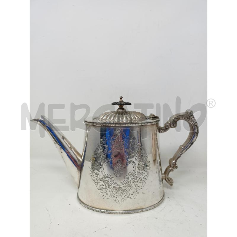 TEIERA INGLESE SHEFFIELD JORDAN OVALE DEC ROSONE MONOGRAMMA | Mercatino dell'Usato Roma re di roma 1