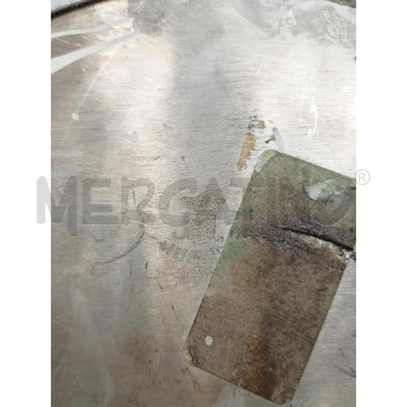 TEIERA INGLESE SHEFFIELD JORDAN OVALE DEC ROSONE MONOGRAMMA | Mercatino dell'Usato Roma re di roma 5
