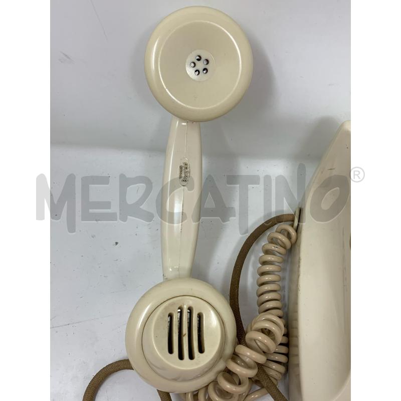 TELEFONO BACHELITE BIANCO EPOCA  | Mercatino dell'Usato Roma re di roma 3