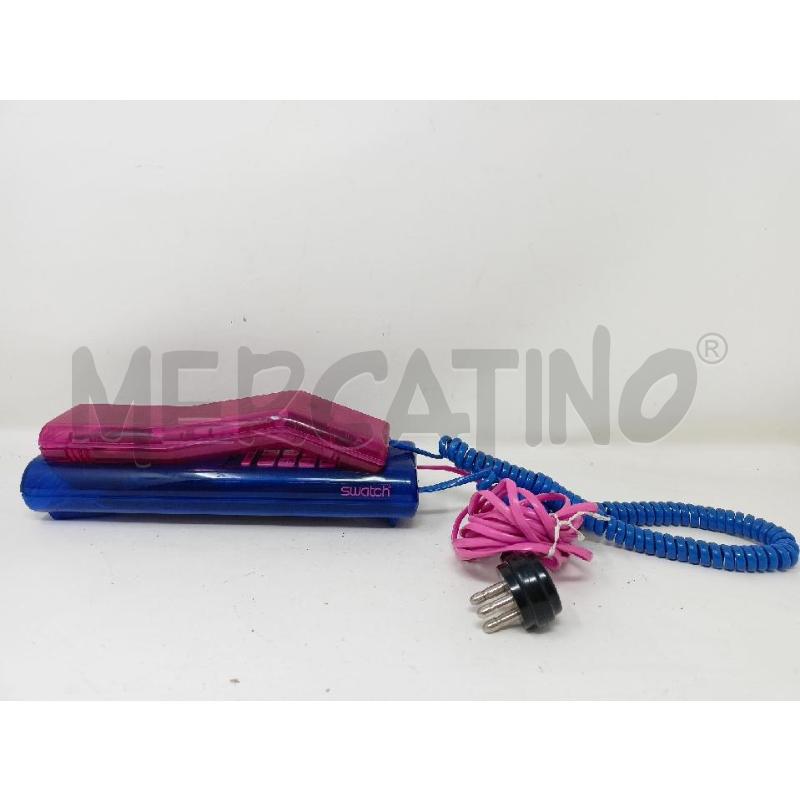 TELEFONO SWATCH BLU ROSA | Mercatino dell'Usato Roma re di roma 1