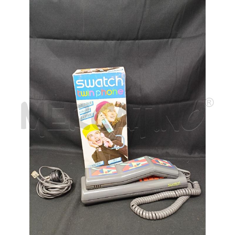 TELEFONO SWATCH TWIN PHONE GRIGIO | Mercatino dell'Usato Roma re di roma 1