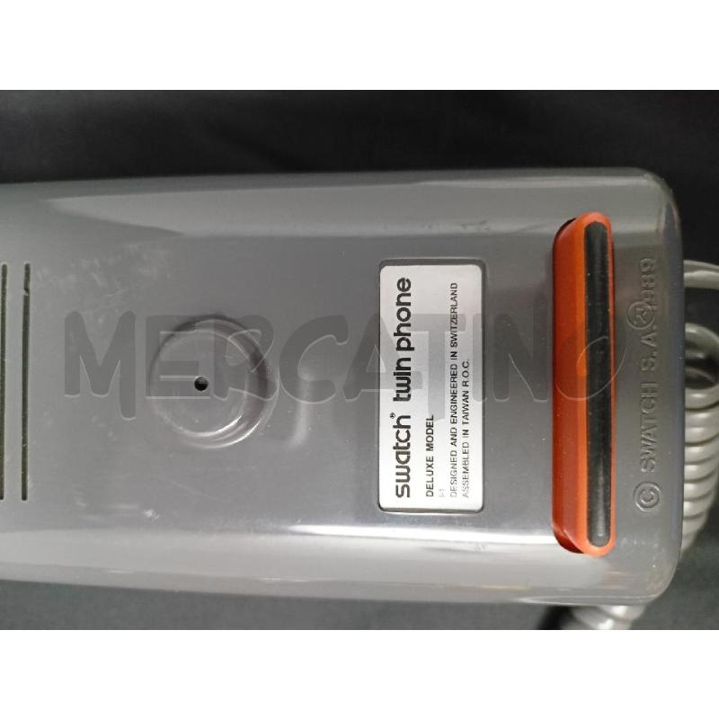 TELEFONO SWATCH TWIN PHONE GRIGIO | Mercatino dell'Usato Roma re di roma 4