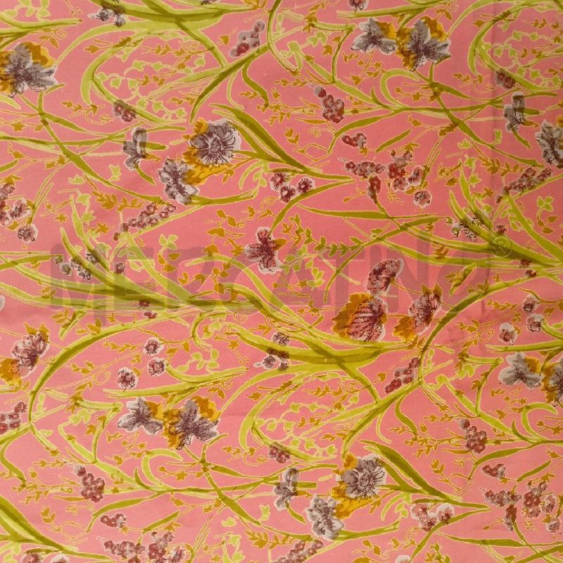 TESSUTO SETA ARANCIO FIORI  | Mercatino dell'Usato Roma re di roma 1