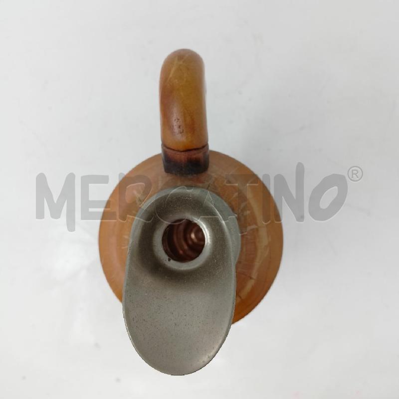 THERMOS BAMBOO BIANSATO ALDO TURA TAPPO SUGHERO SILVER | Mercatino dell'Usato Roma re di roma 3