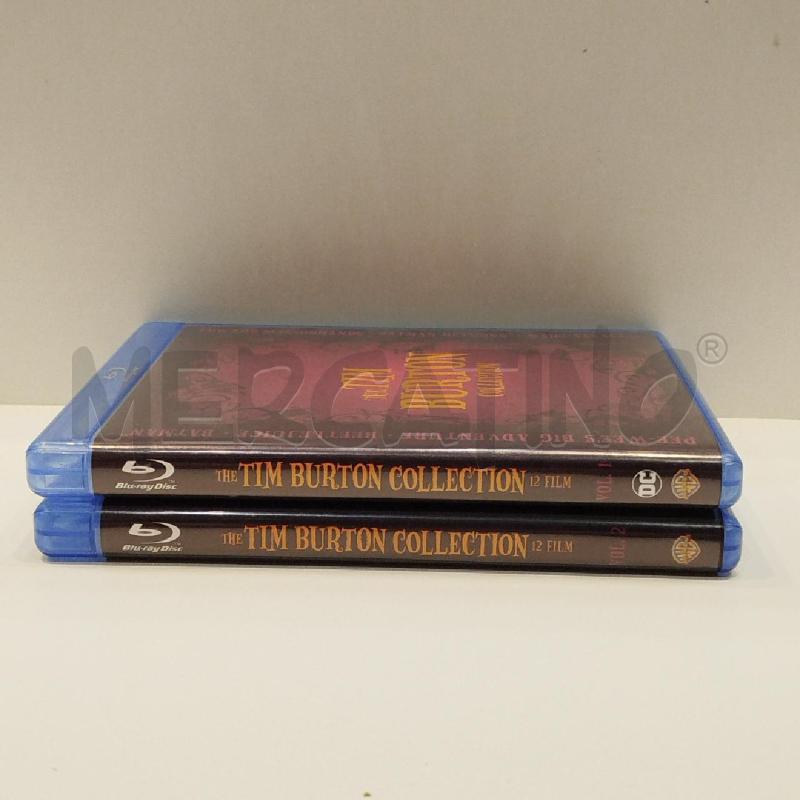TIM BURTON COLLECTION COMPLETA 12 FILM BLU RAY | Mercatino dell'Usato Roma re di roma 2