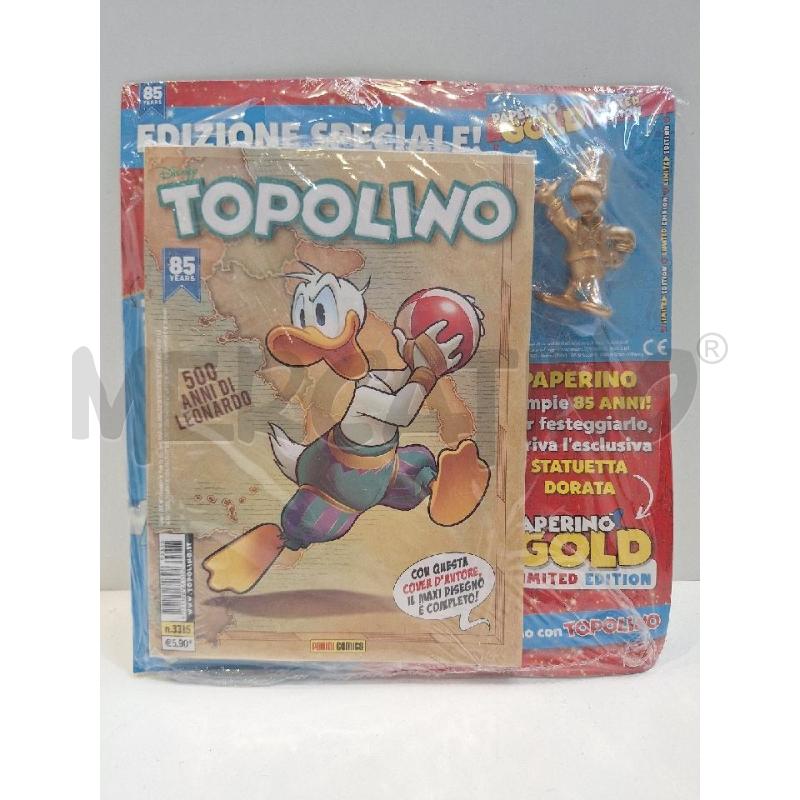TOPOLINO 3315 CON STATUETTA PAPERINO 85° ANNIVERSARIO | Mercatino dell'Usato Roma re di roma 1