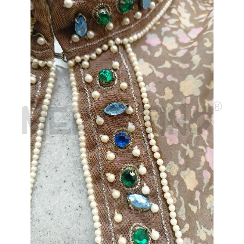 TOP LA PERLA MARR FIORI BORDO STRASS COLOR | Mercatino dell'Usato Roma re di roma 4