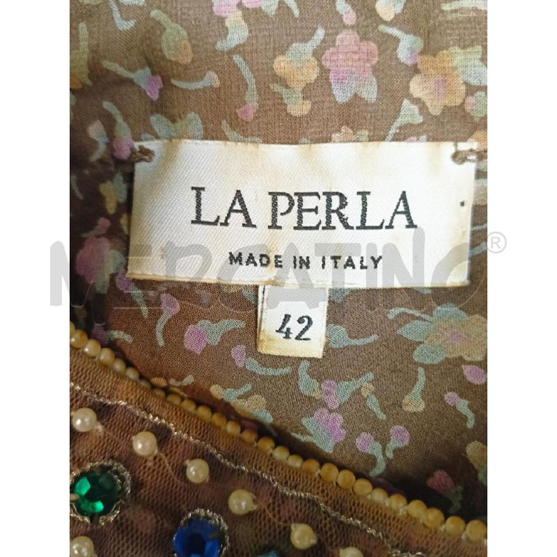 TOP LA PERLA MARR FIORI BORDO STRASS COLOR | Mercatino dell'Usato Roma re di roma 5