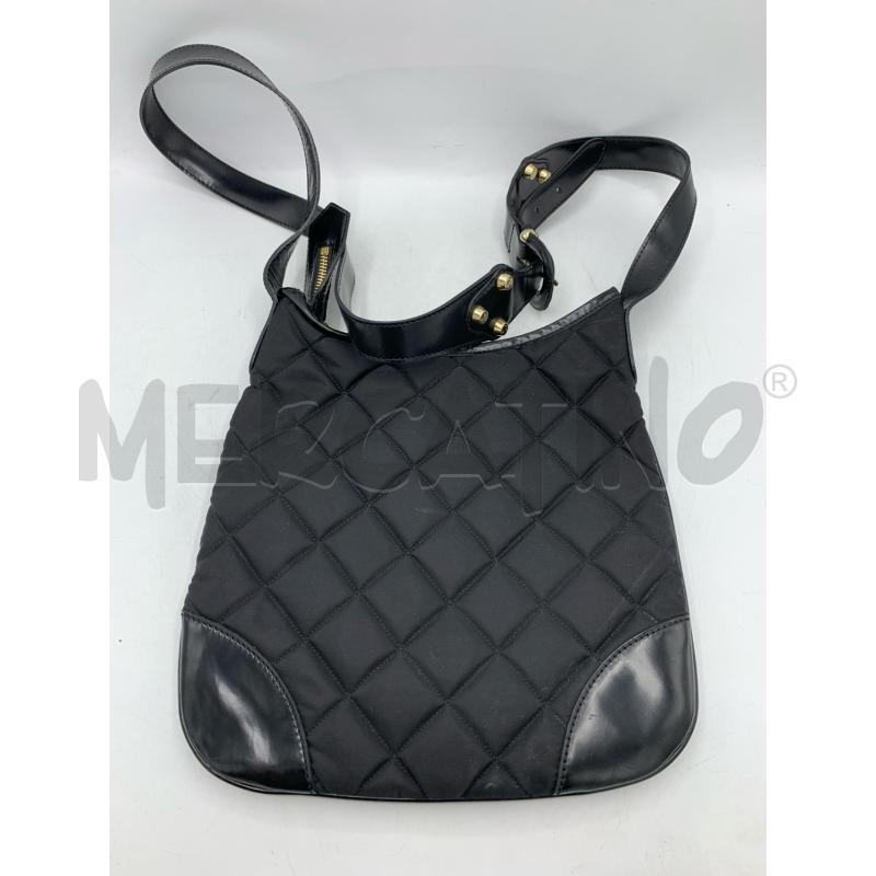 TRACOLLA DONNNA BURBERRY NERA NYLON | Mercatino dell'Usato Roma re di roma 2