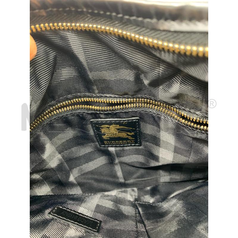 TRACOLLA DONNNA BURBERRY NERA NYLON | Mercatino dell'Usato Roma re di roma 4