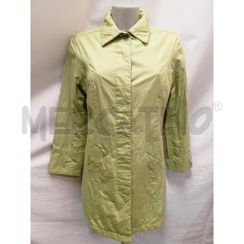 TRENCH DONNA BARBOUR VERDE PISTACCHIO | Mercatino dell'Usato Roma re di roma 1