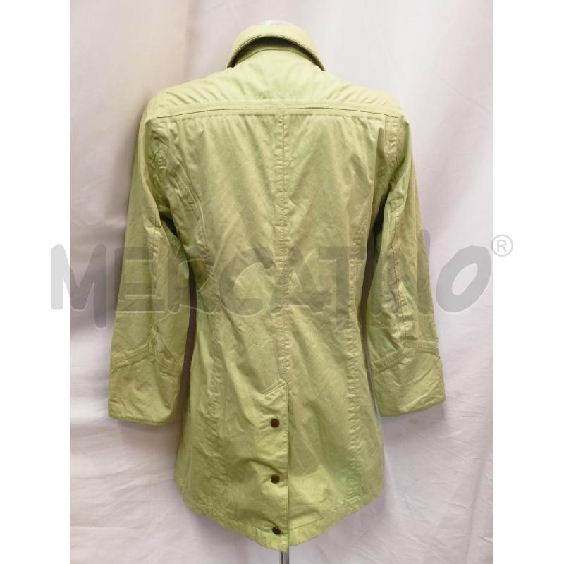 TRENCH DONNA BARBOUR VERDE PISTACCHIO | Mercatino dell'Usato Roma re di roma 3