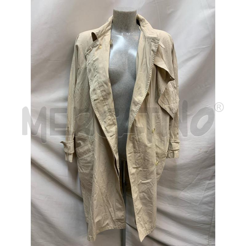 TRENCH GIANNI VERSACE  BEIGE ANNI 90  | Mercatino dell'Usato Roma re di roma 3
