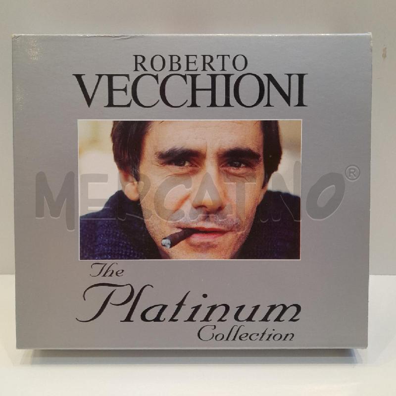 TRIPLO CD ROBERTO VECCHIONI THE PLATINUM COLLECTION | Mercatino dell'Usato Roma re di roma 1