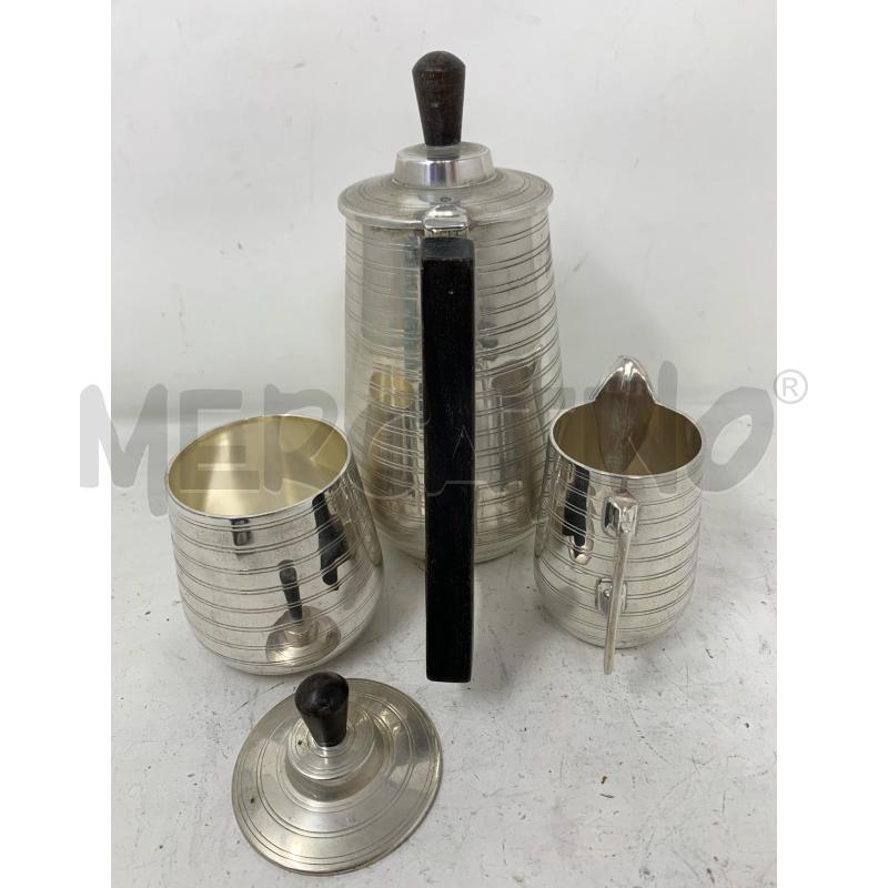 TRIS CAFFETTIERA JORDAN SHEFFIELD RIGHINE DEC LEGNO DESIGN MODERNO | Mercatino dell'Usato Roma re di roma 4