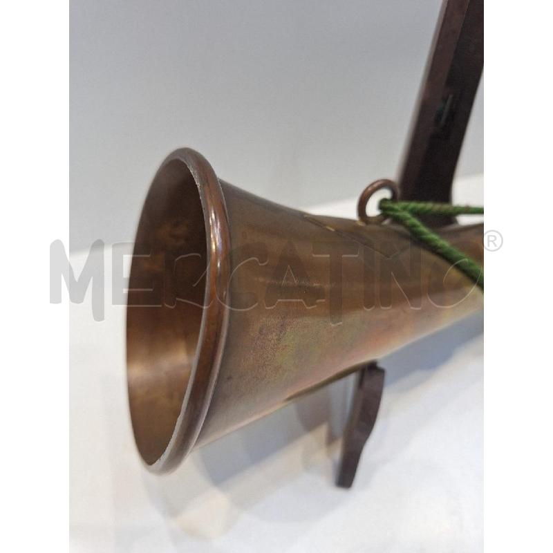 TROMBA DA CACCIA IN OTTONE  | Mercatino dell'Usato Roma re di roma 4