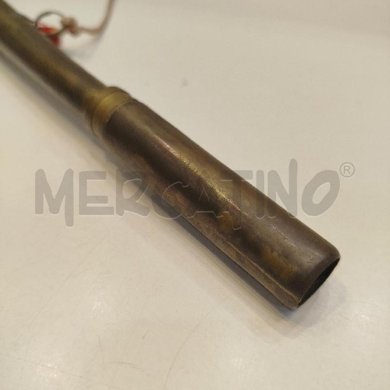 TROMBA DA SEGNALE IN OTTONE LUNGA 45 CM | Mercatino dell'Usato Roma re di roma 3