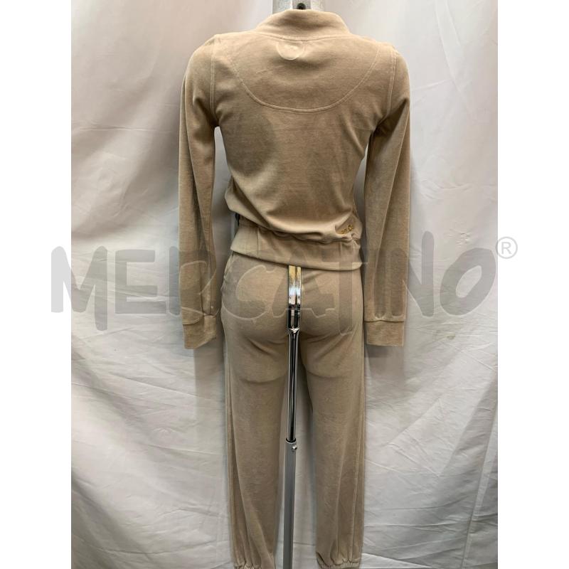 TUTA DONNA NAUGHTY BEIGE STRASS CINIGLIA | Mercatino dell'Usato Roma re di roma 3