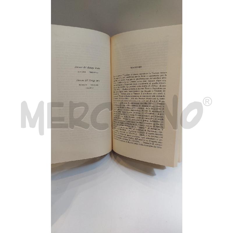 TUTTO PLATONE LATERZA BARI 1966 DUE VOLUMI | Mercatino dell'Usato Roma re di roma 4