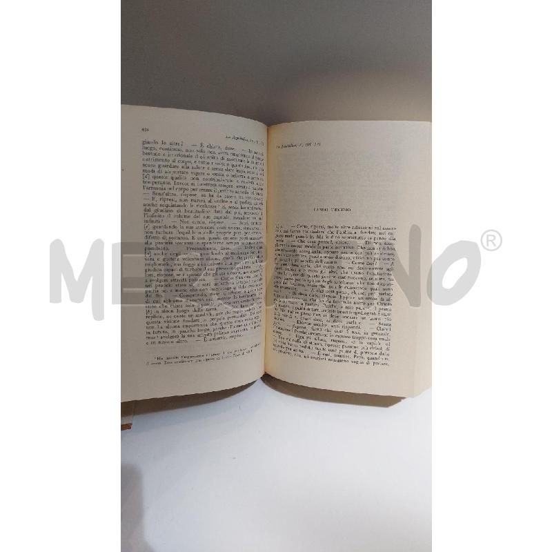 TUTTO PLATONE LATERZA BARI 1966 DUE VOLUMI | Mercatino dell'Usato Roma re di roma 5