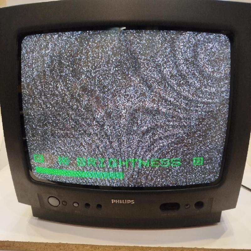 TV CRT PHILIPS 14 POLLICI SCART TEST OK SENZA TELECOMANDO | Mercatino dell'Usato Roma re di roma 2