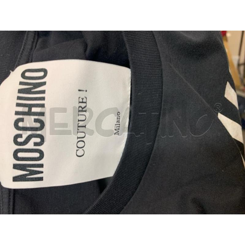 T SHIRT DONNA MOSCHINO PORK NERA | Mercatino dell'Usato Roma re di roma 5