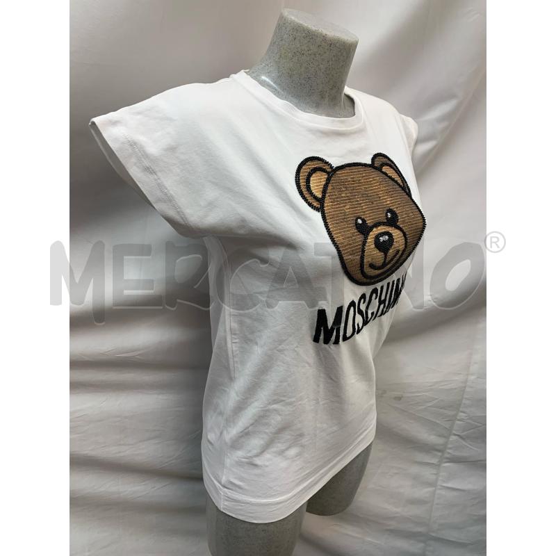 T SHIRT DONNA MOSCHINO TEDDY | Mercatino dell'Usato Roma re di roma 2