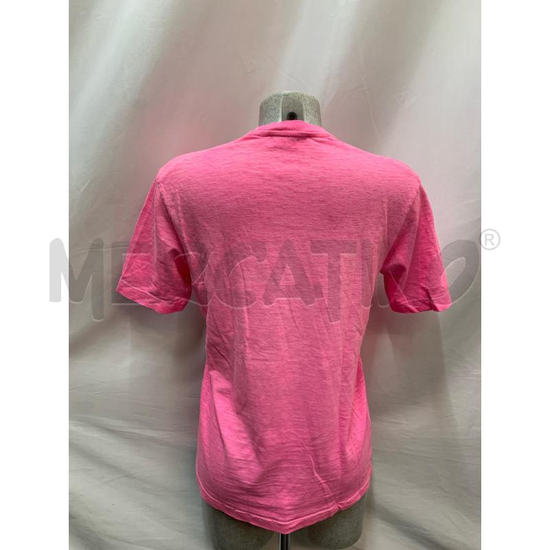 T SHIRT UOMO DSQUARED ROSA STAMPA NER | Mercatino dell'Usato Roma re di roma 3