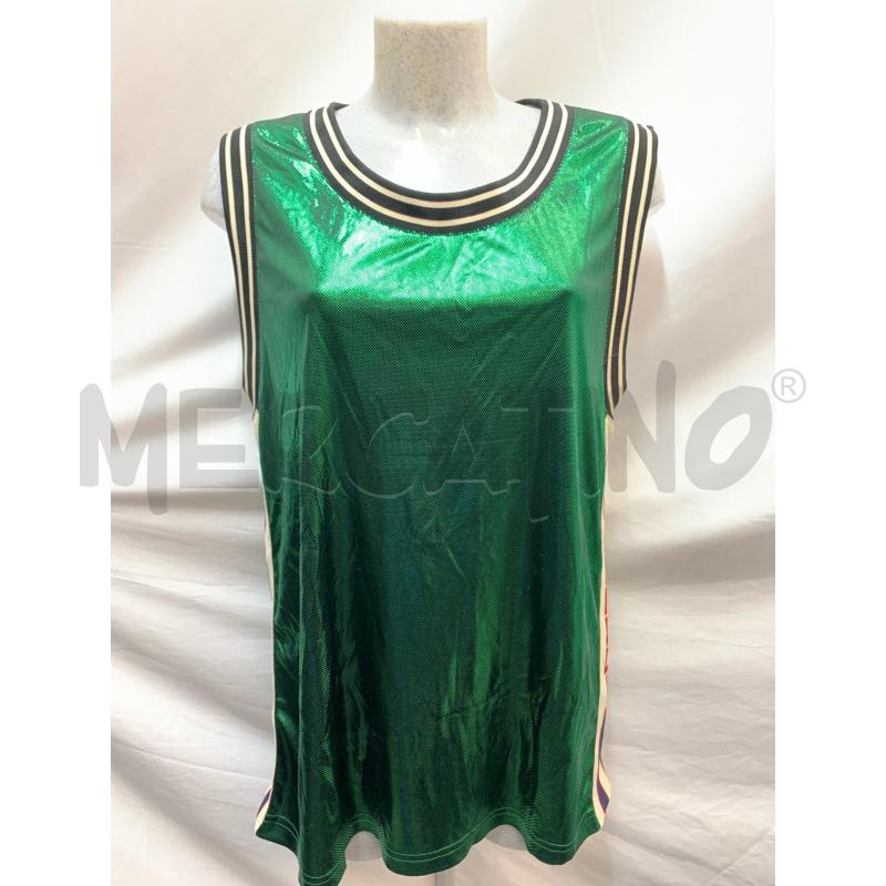 T SHIRT UOMO GUCCI VERDE BANDA BIANC LOGO ROSSO | Mercatino dell'Usato Roma re di roma 1