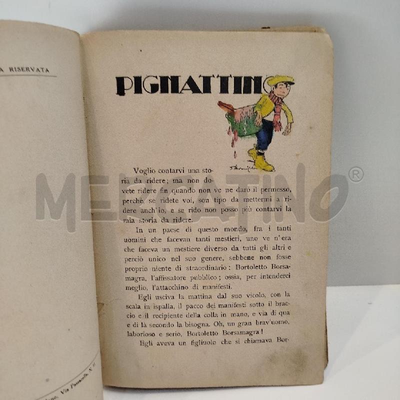 ULDERICO TEGANI PIGNATTINO STORIE E STORIELLE 1937 SONZOGNO | Mercatino dell'Usato Roma re di roma 4