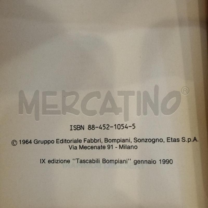 UMBERTO ECO APOCALITTICI E INTEGRATI 1990 BOMPIANI | Mercatino dell'Usato Roma re di roma 4