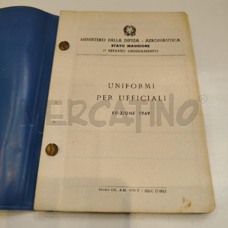UNIFORMI PER UFFICIALI 1969 MINISTERO DELLA DIFESA AERONAUTICA | Mercatino dell'Usato Roma re di roma 2