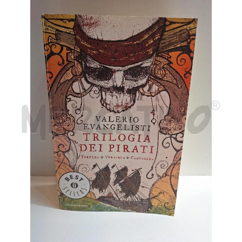 VALERIO EVANGELISTI TRILOGIA DEI PIRATI MONDADORI | Mercatino dell'Usato Roma re di roma 1