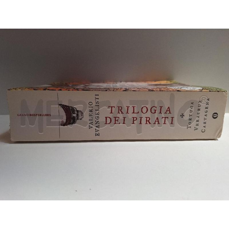 VALERIO EVANGELISTI TRILOGIA DEI PIRATI MONDADORI | Mercatino dell'Usato Roma re di roma 2