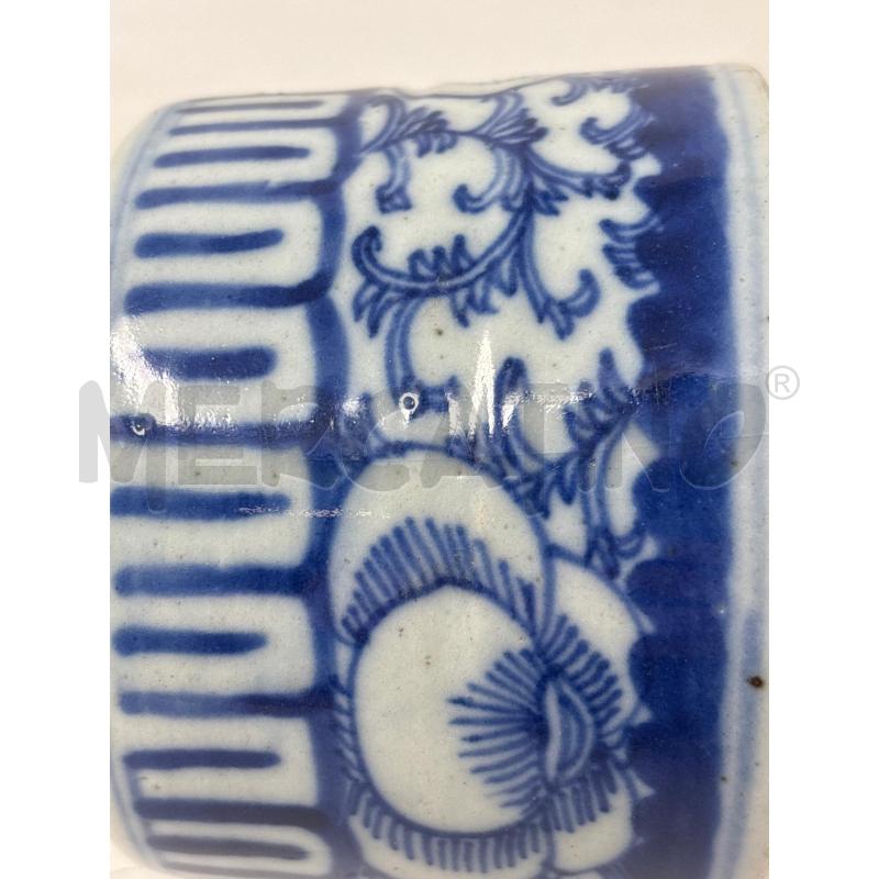 VASETTO ORIENTALE DEC RICCIOLI BLU  | Mercatino dell'Usato Roma re di roma 5
