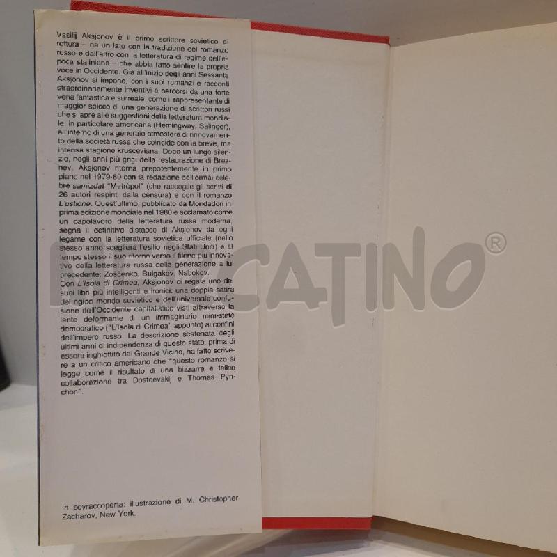 VASILIJ AKSJONOV L'ISOLA DI CRIMEA 1988 | Mercatino dell'Usato Roma re di roma 4