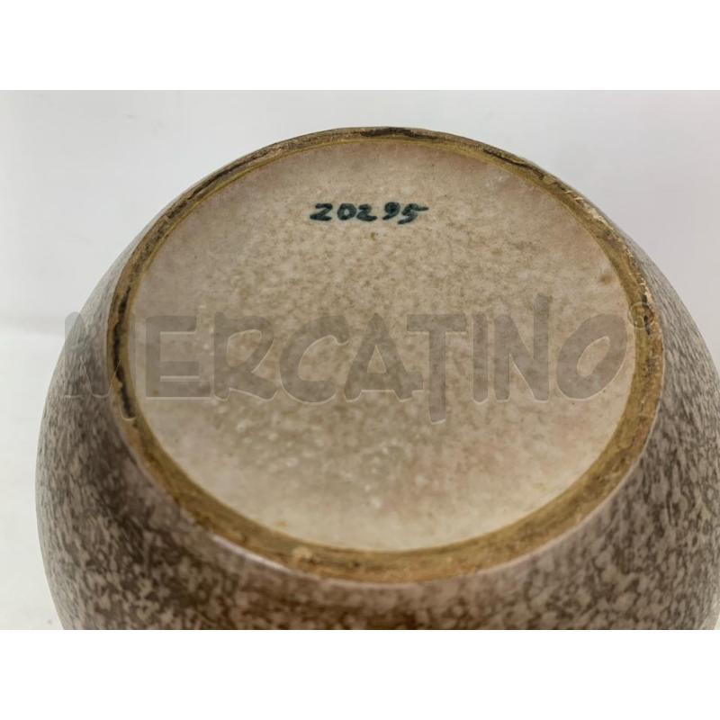 VASO CERAMICA ALBISSOLA DEC SPIRALE NERA  | Mercatino dell'Usato Roma re di roma 4