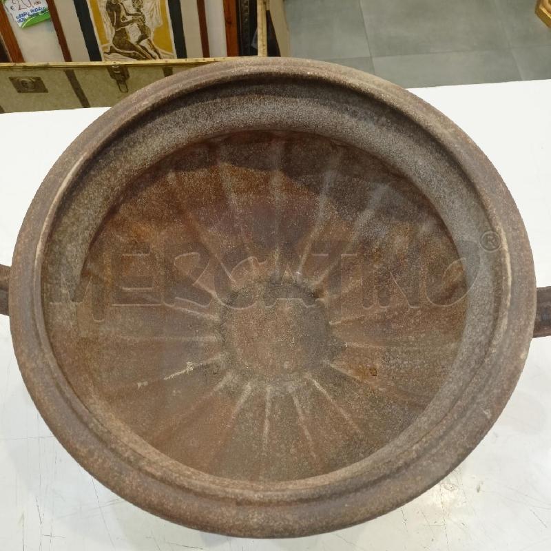 VASO CERAMICA COSTOLATA 2 MANICI CORNUTI | Mercatino dell'Usato Roma re di roma 4