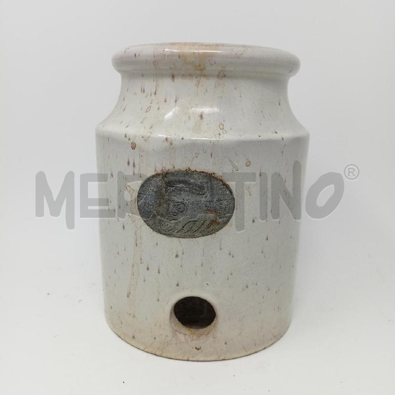 VASO CERAMICA FORO EAU  | Mercatino dell'Usato Roma re di roma 1