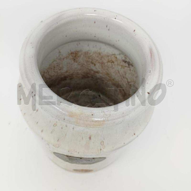 VASO CERAMICA FORO EAU  | Mercatino dell'Usato Roma re di roma 2