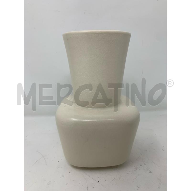 VASO CERAMICA GINORI GARIBOLDI BIANCO | Mercatino dell'Usato Roma re di roma 1