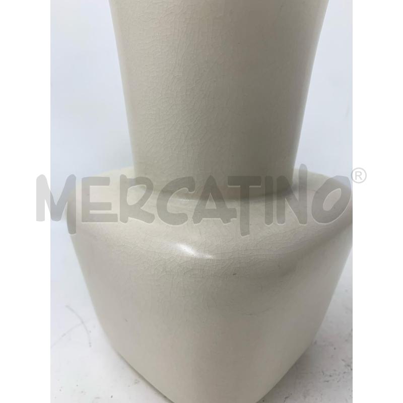 VASO CERAMICA GINORI GARIBOLDI BIANCO | Mercatino dell'Usato Roma re di roma 4