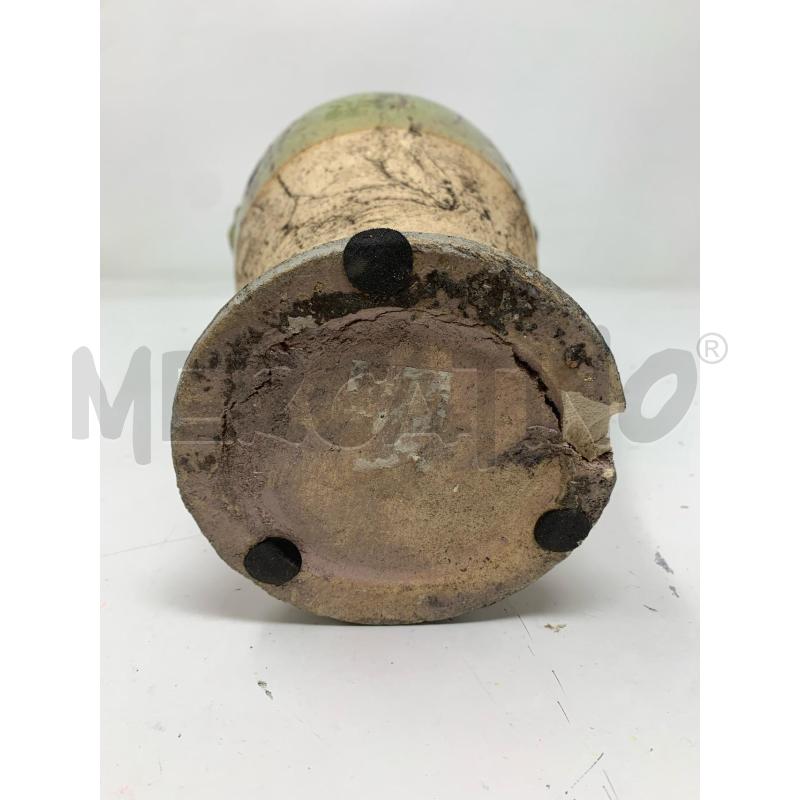 VASO CERAMICA SMALTO VERDE 2 MANICI RISSIOL | Mercatino dell'Usato Roma re di roma 4