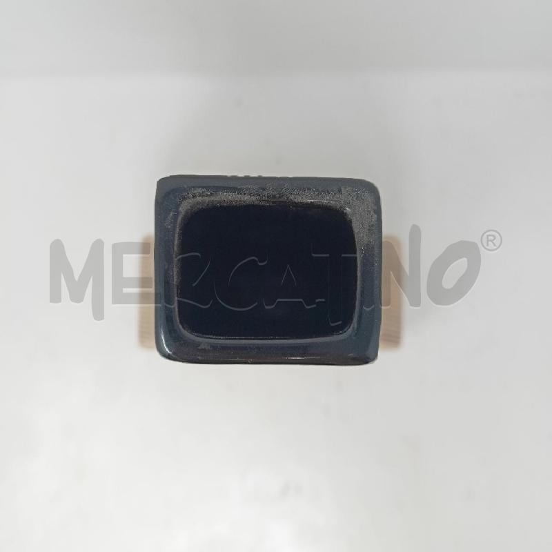 VASO CERAMICA SQUADRATO LINEE BEIGE NERO  | Mercatino dell'Usato Roma re di roma 4