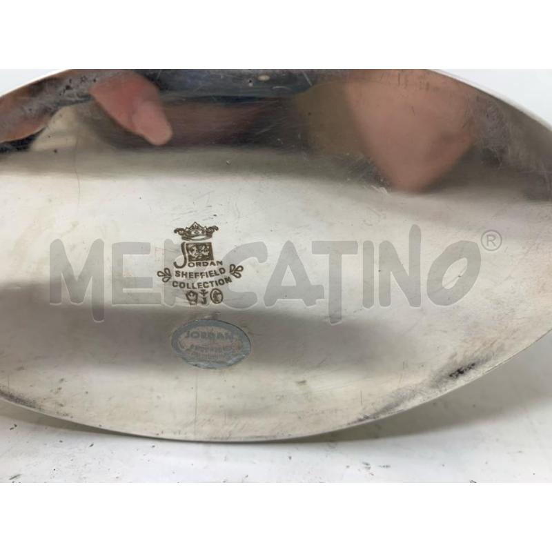  VASO JORDAN SHEFFIELD 26CM CILINDRICO OVALE LATI SPIGOLOSI  | Mercatino dell'Usato Roma re di roma 4